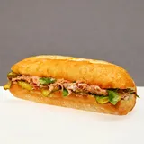 Zdjęcie produktu Whiskey pulled pork-bagietka hiszpańska z szarpaną wieprzowiną bbq